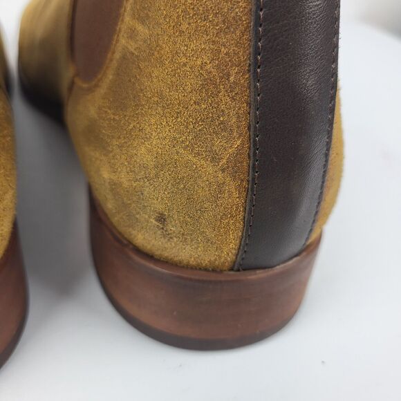 Shoe The Bear Chelsea Shoes Suede Pull On Plain Toe Boots - Picture 9 of 15